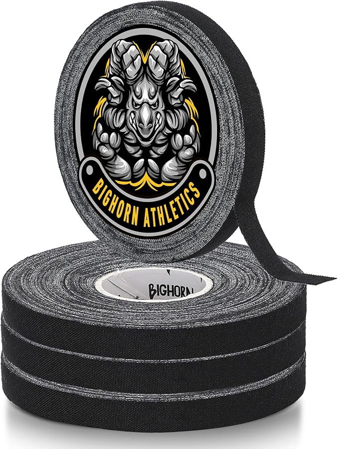 Premium Competition Finger Tape, 4-Rolls, Black