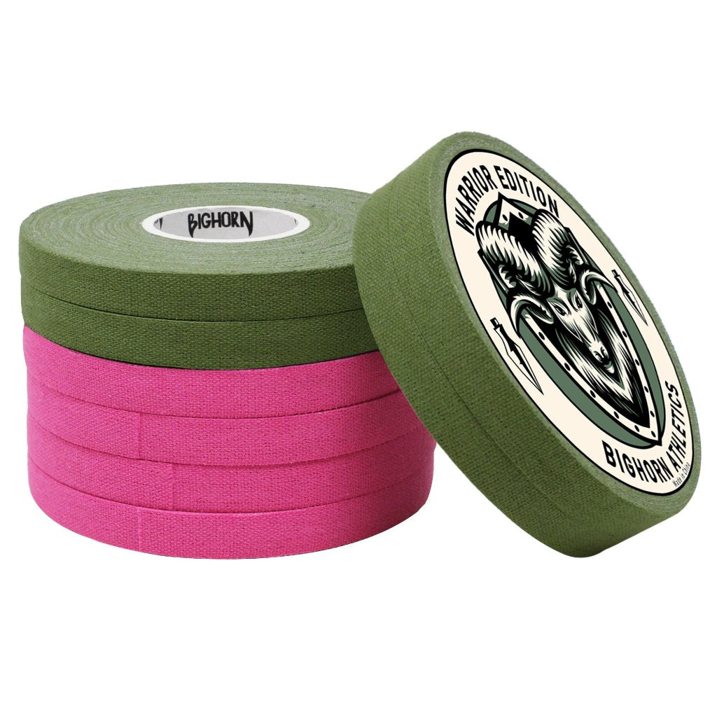 Warrior Edition, 8-Rolls, Military Green &amp; Pink