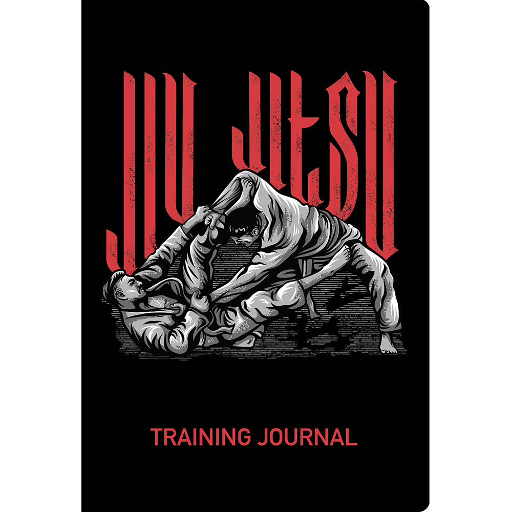 Jiu Jitsu Journal: Goals, Health &amp; Wellness, Red