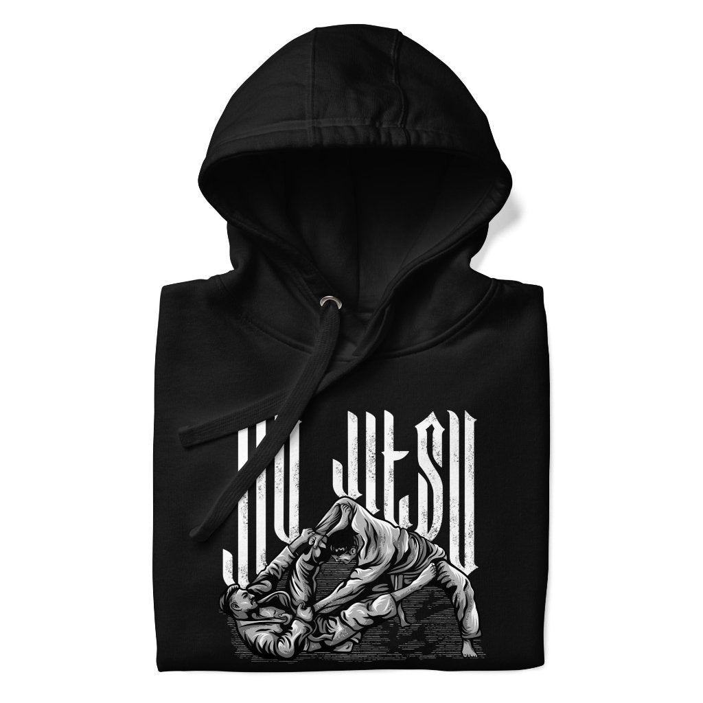 Bighorn Athletics Jiu Jitsu Hoodie, Black