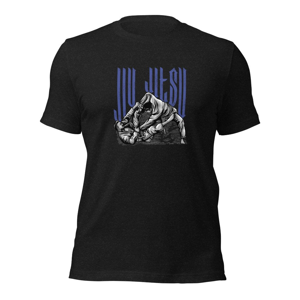 Jiu Jitsu Tee, Pre-Shrunk, Blue