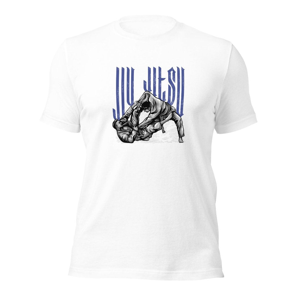 Jiu Jitsu Tee, Pre-Shrunk, Blue