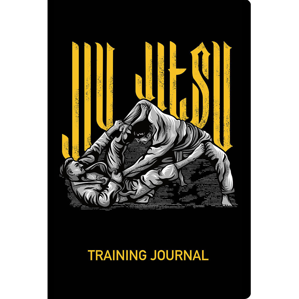 Jiu Jitsu Journal: Goals, Health &amp; Wellness, Yellow