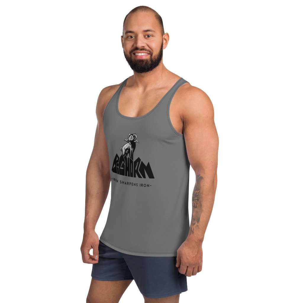 Men's Bighorn Mountain Athletic Tank (Grey)