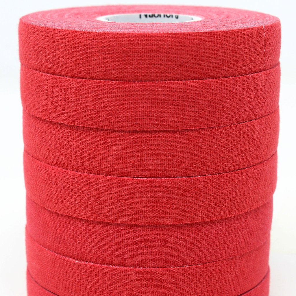 Jiu Jitsu Finger Tape, 8-Rolls, Black & Red
