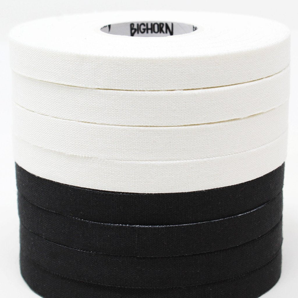 Premium Competition Tape, 8-Rolls, Black/White Assorted