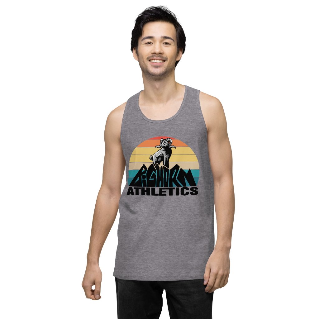 Men’s Bighorn Mountain Retro Premium Tank