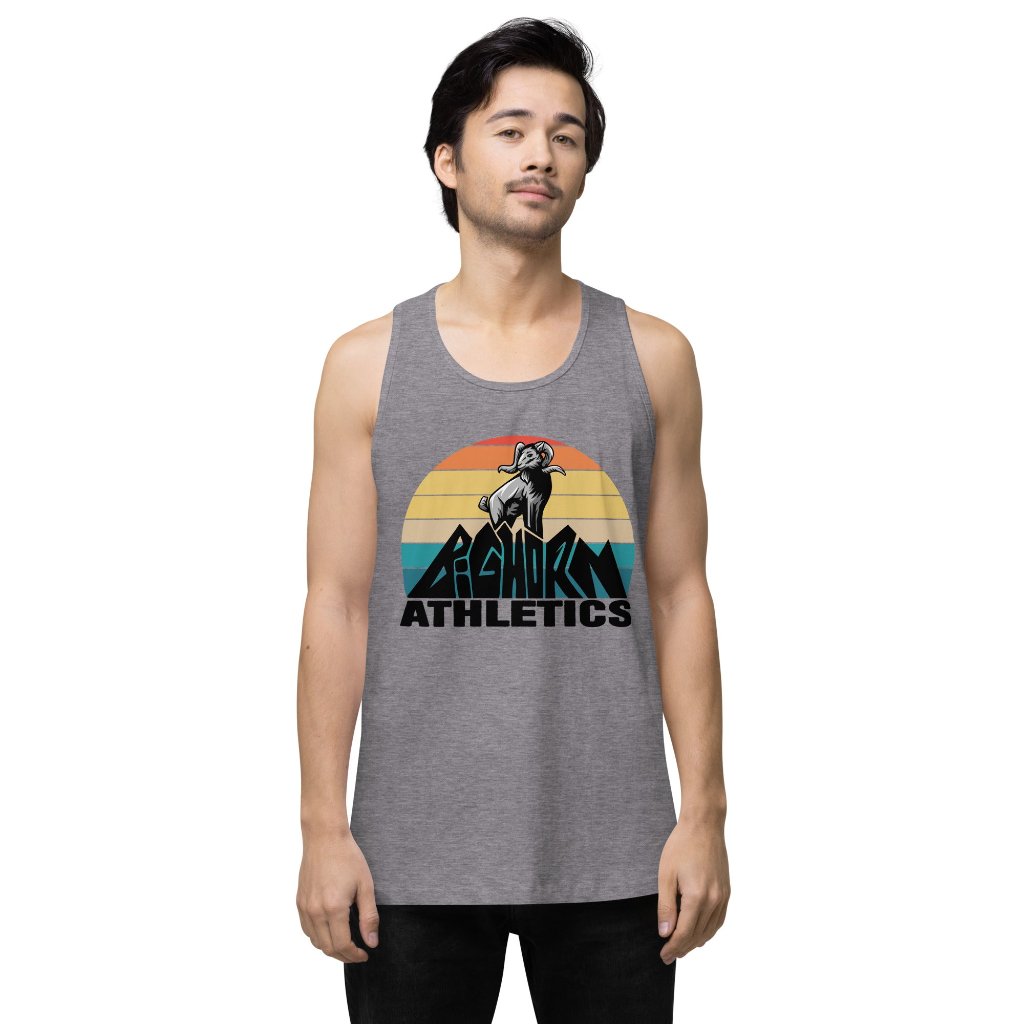 Men’s Bighorn Mountain Retro Premium Tank