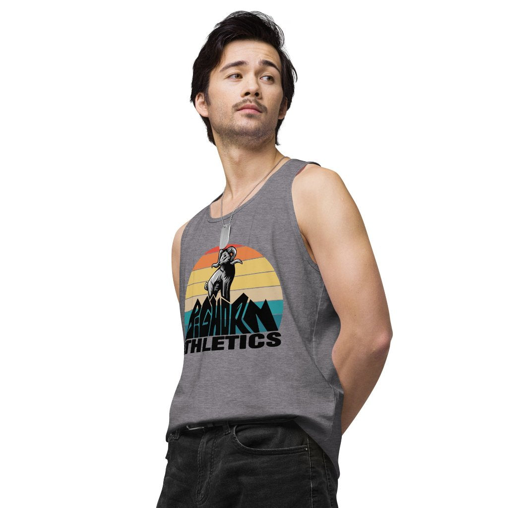 Men’s Bighorn Mountain Retro Premium Tank