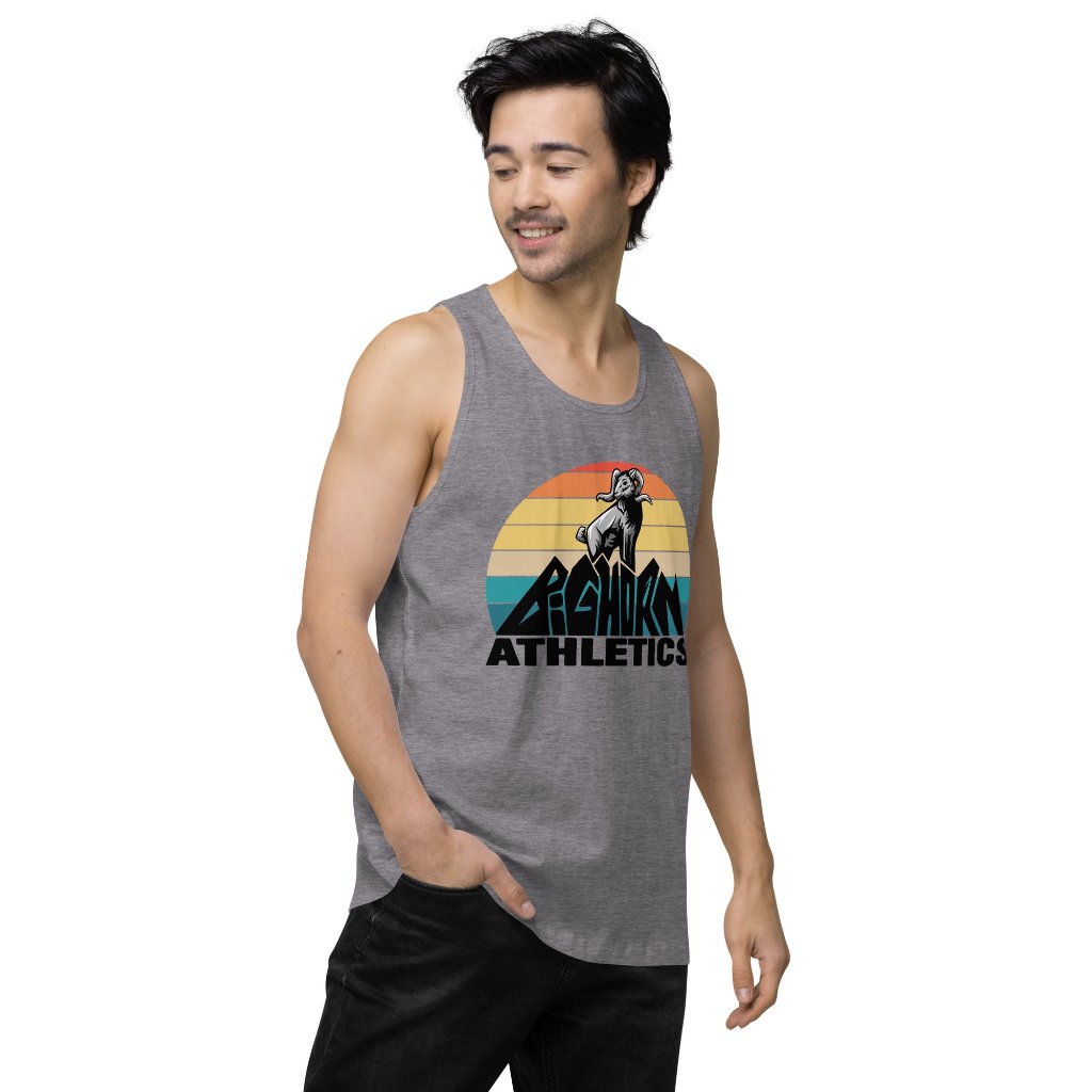 Men’s Bighorn Mountain Retro Premium Tank