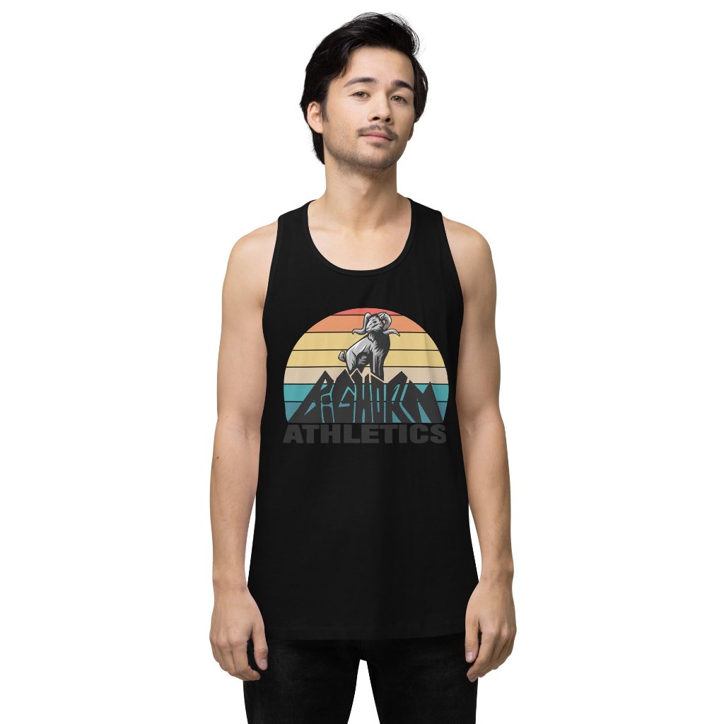 Men’s Bighorn Mountain Retro Premium Tank