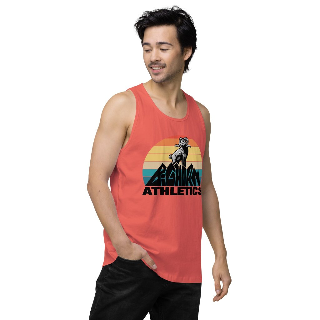 Men’s Bighorn Mountain Retro Premium Tank