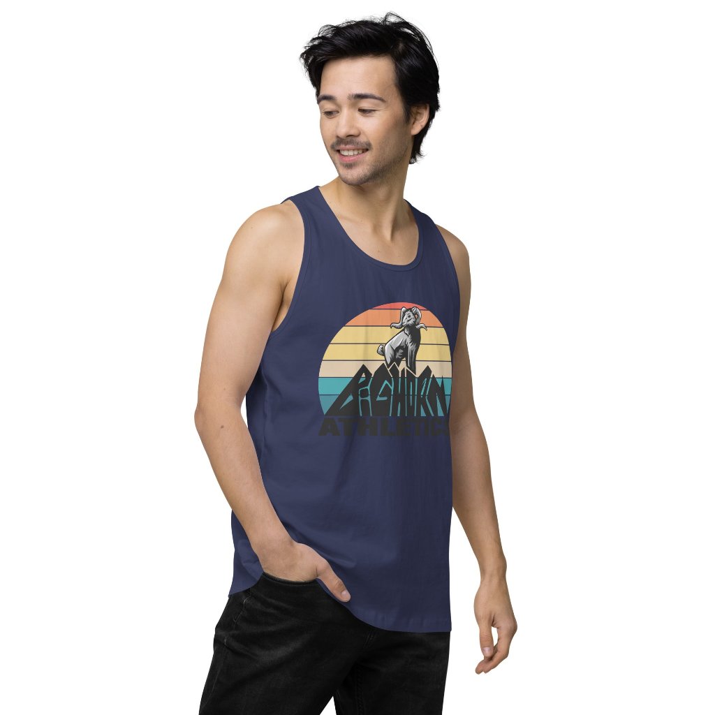 Men’s Bighorn Mountain Retro Premium Tank