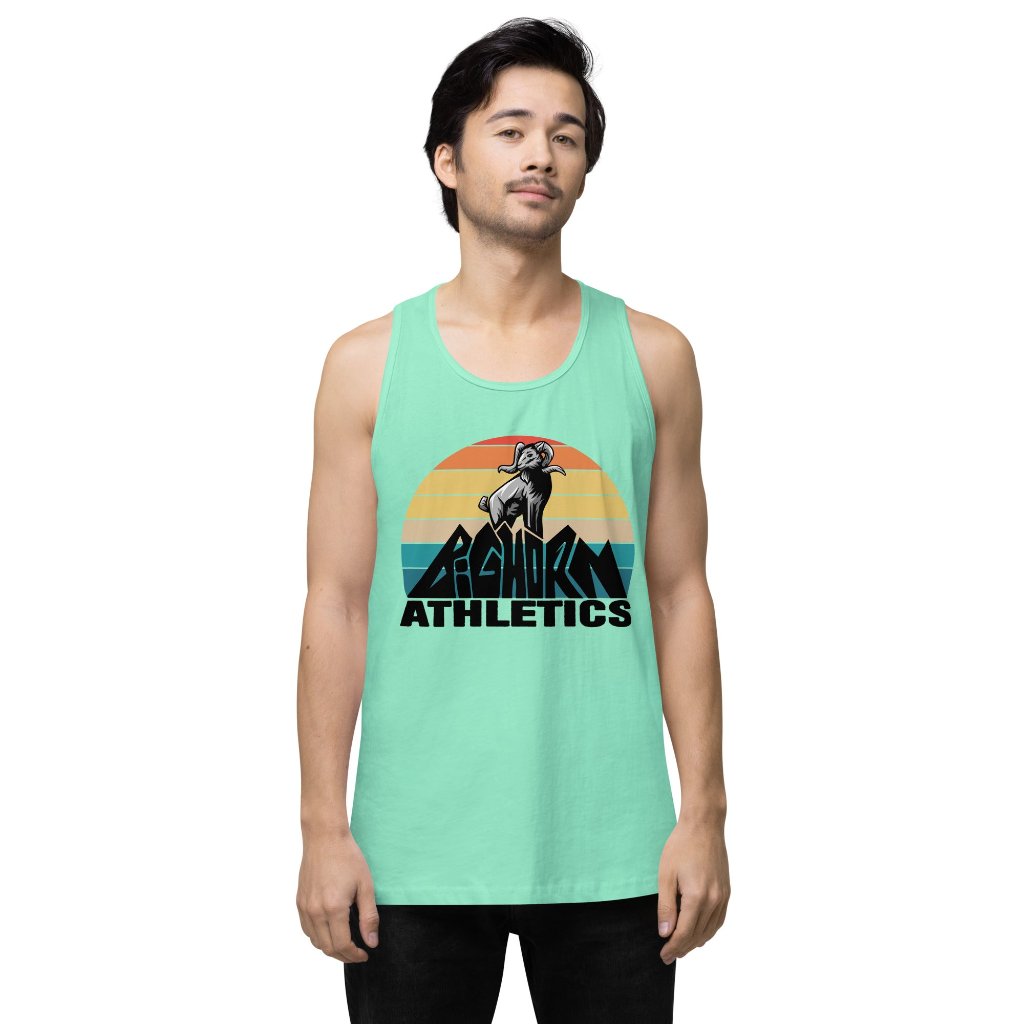 Men’s Bighorn Mountain Retro Premium Tank