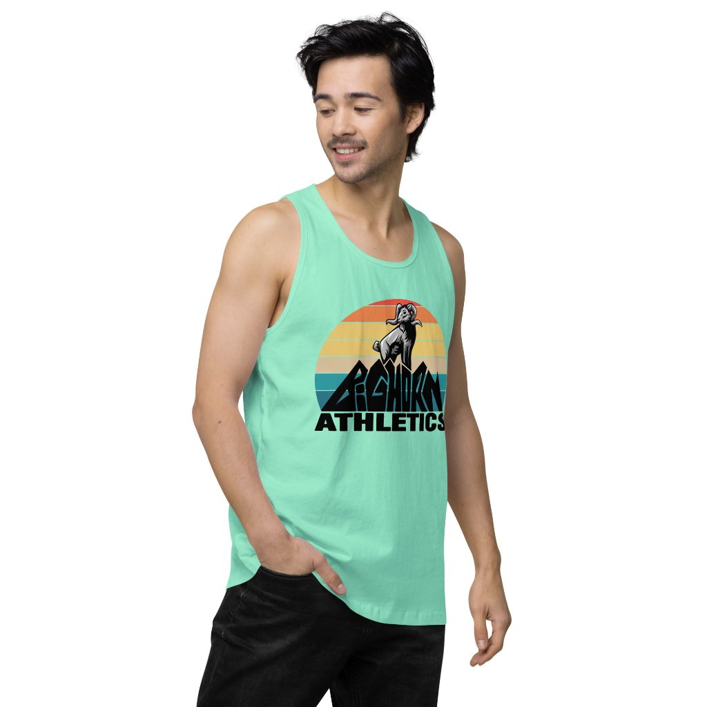 Men’s Bighorn Mountain Retro Premium Tank