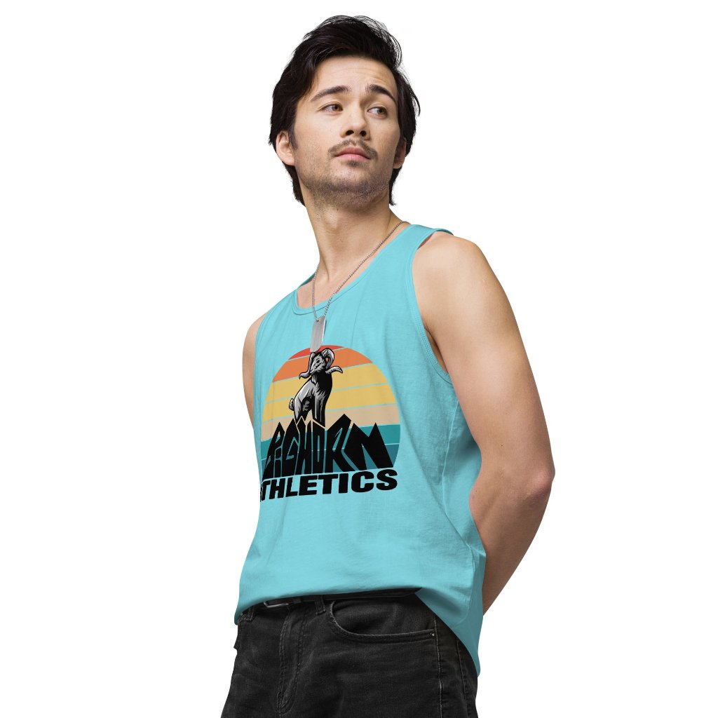 Men’s Bighorn Mountain Retro Premium Tank