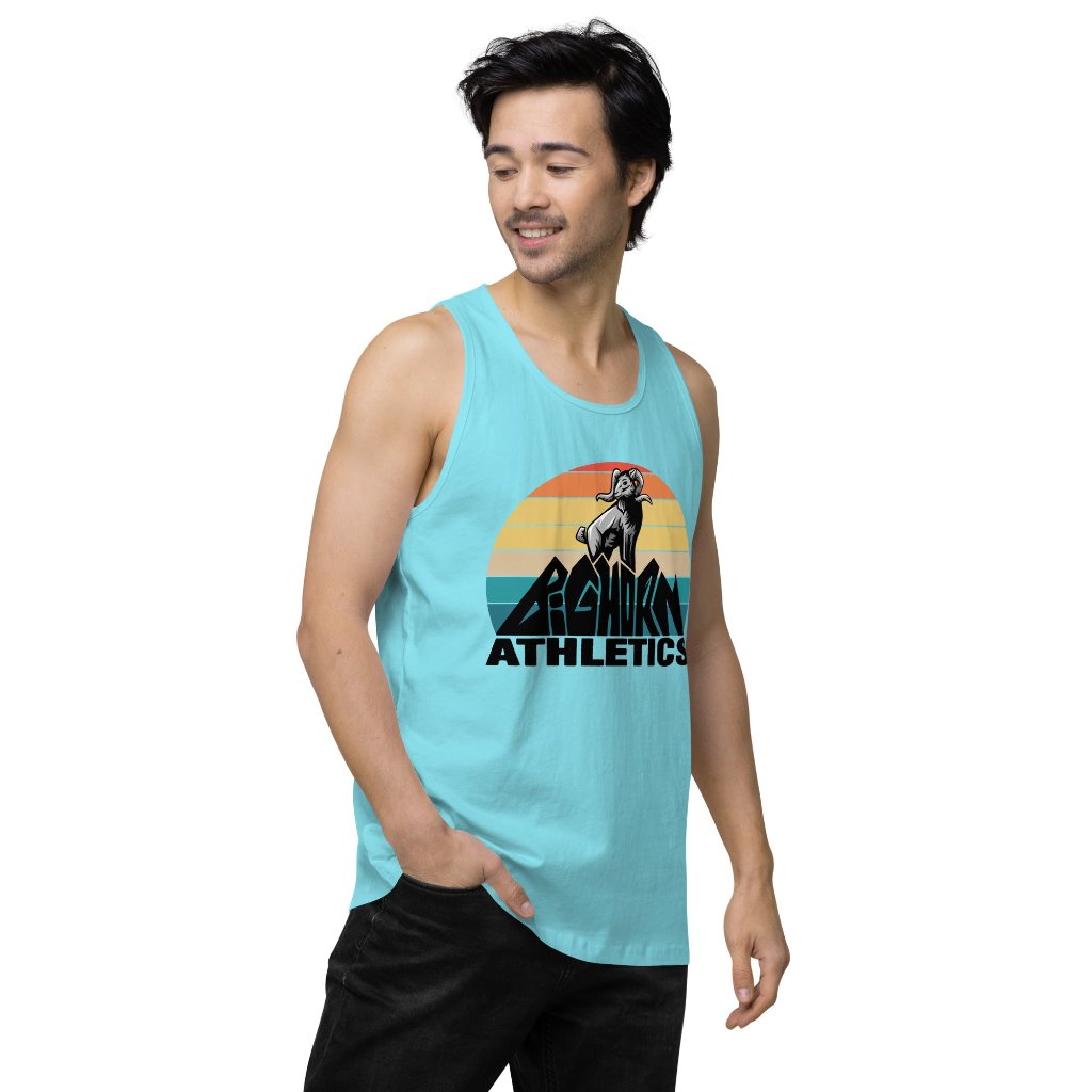 Men’s Bighorn Mountain Retro Premium Tank