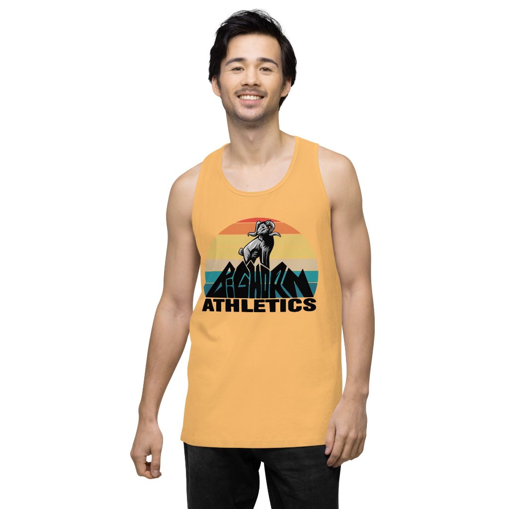 Men’s Bighorn Mountain Retro Premium Tank