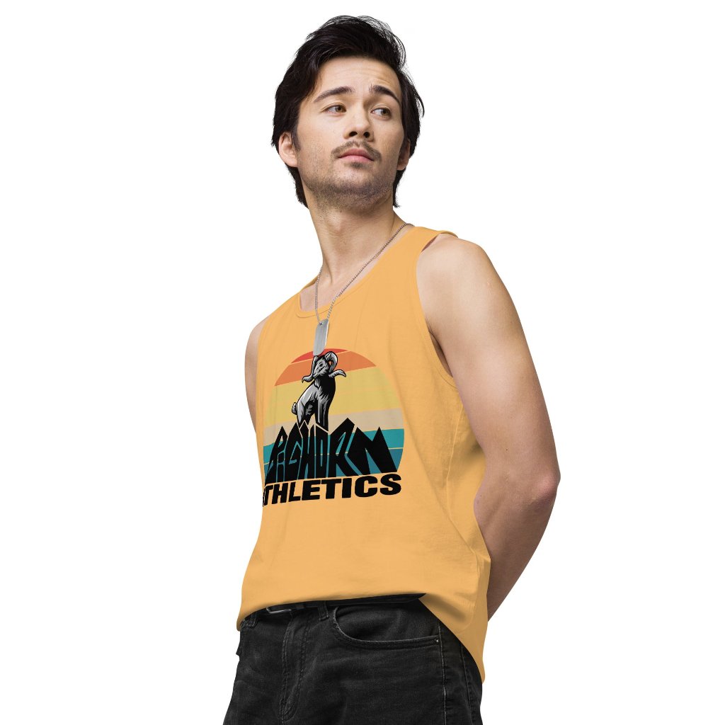 Men’s Bighorn Mountain Retro Premium Tank