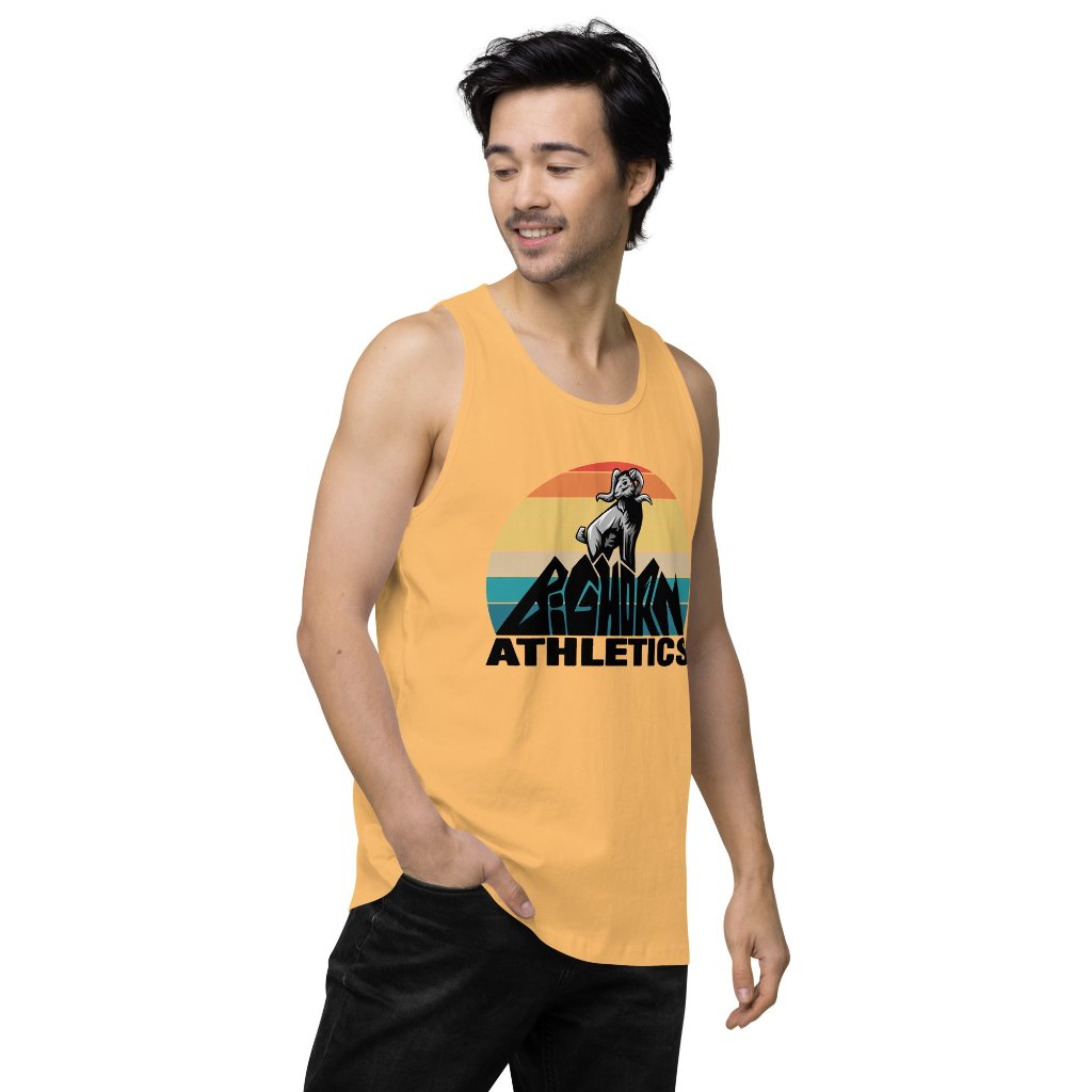Men’s Bighorn Mountain Retro Premium Tank