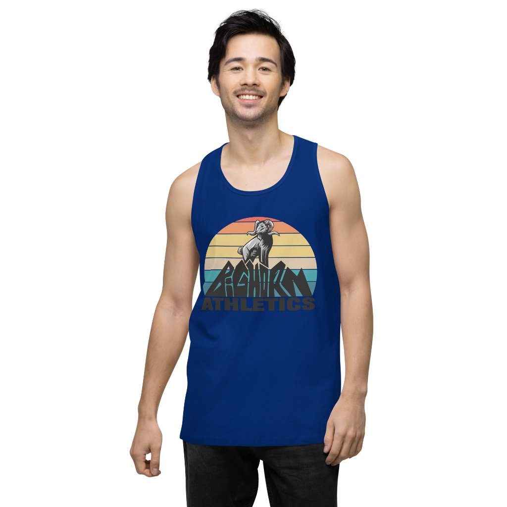 Men’s Bighorn Mountain Retro Premium Tank