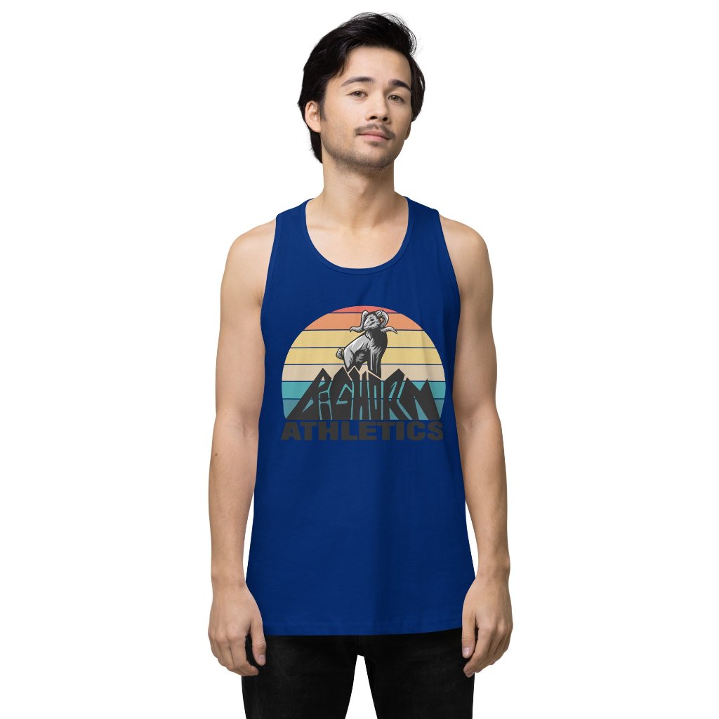 Men’s Bighorn Mountain Retro Premium Tank