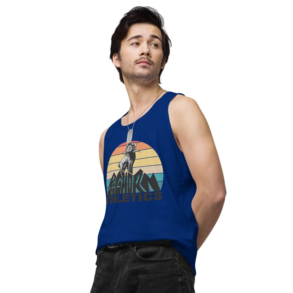 Men’s Bighorn Mountain Retro Premium Tank