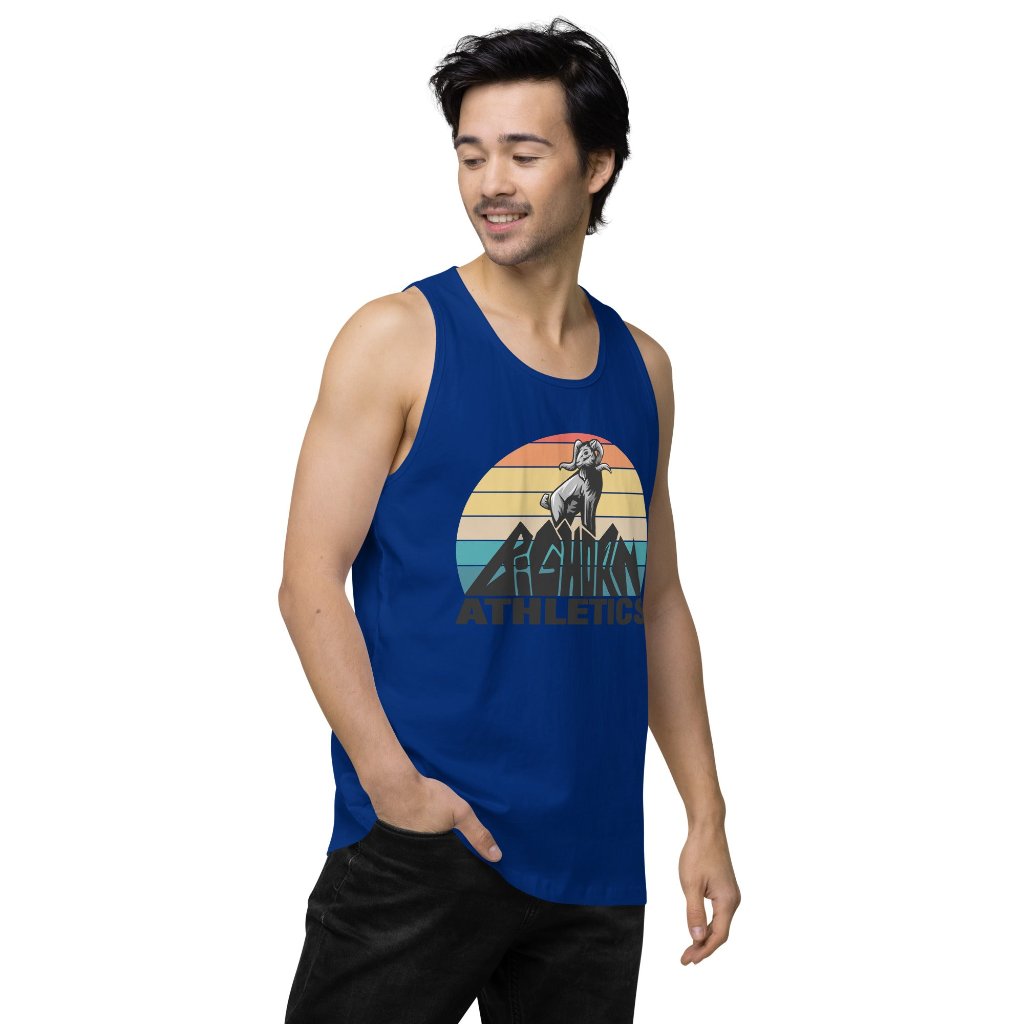 Men’s Bighorn Mountain Retro Premium Tank