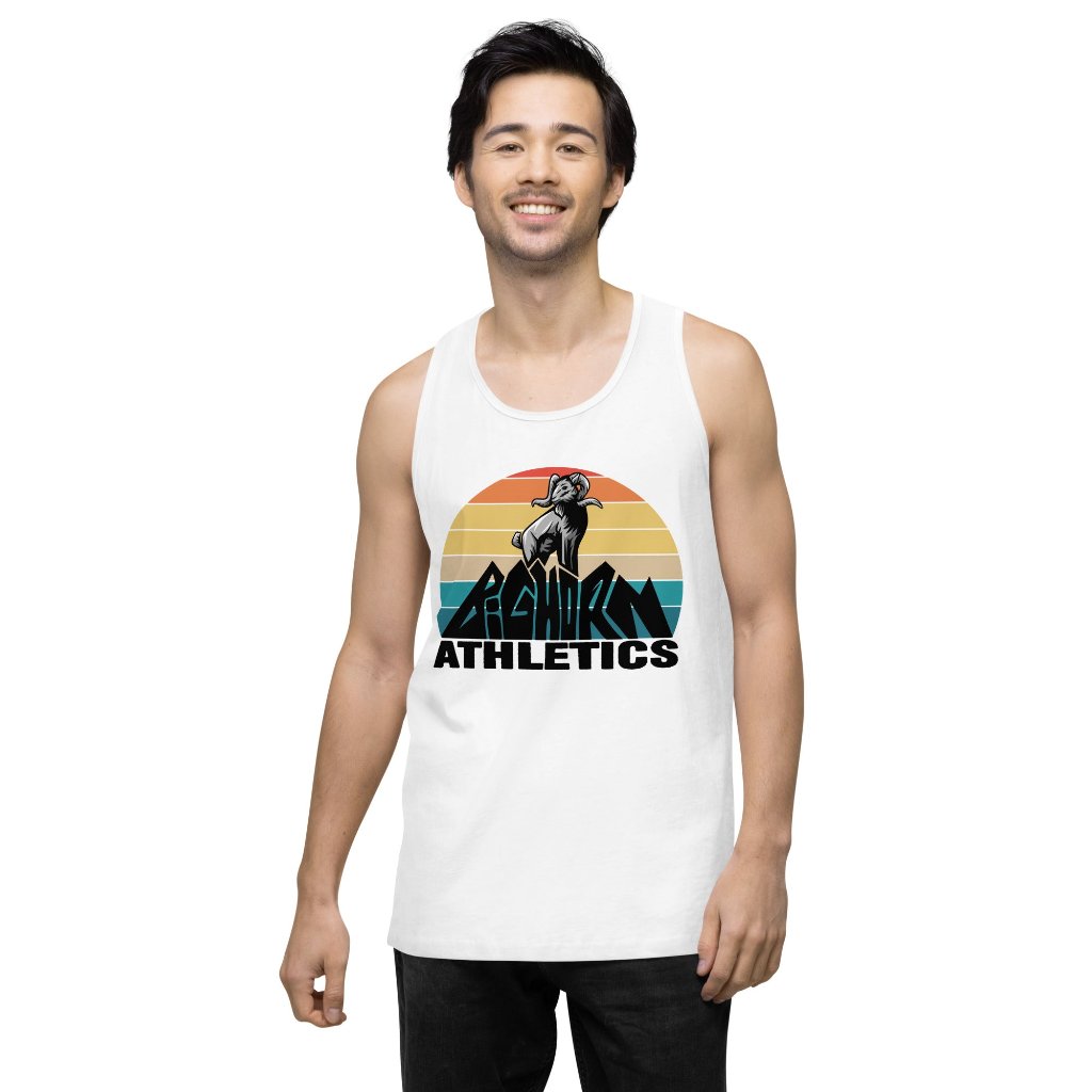 Men’s Bighorn Mountain Retro Premium Tank