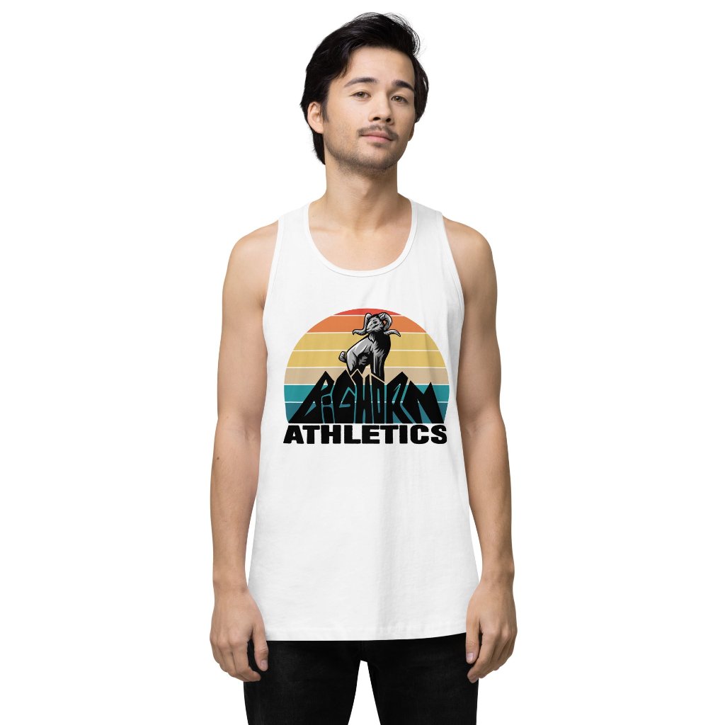 Men’s Bighorn Mountain Retro Premium Tank