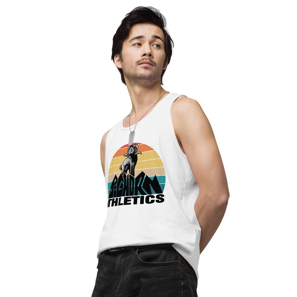 Men’s Bighorn Mountain Retro Premium Tank