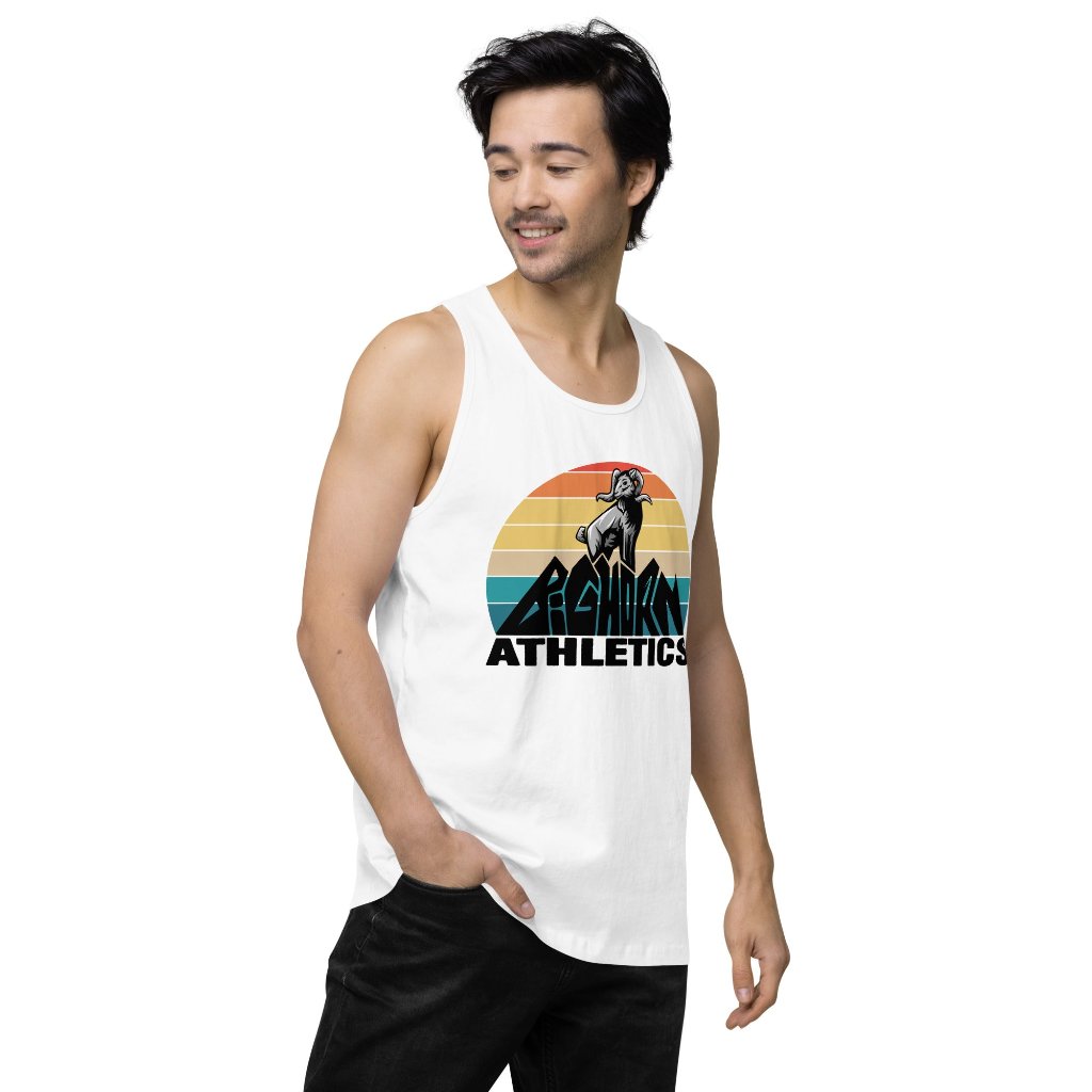 Men’s Bighorn Mountain Retro Premium Tank