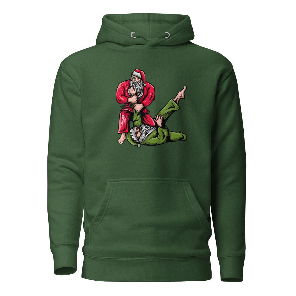 Bighorn Athletics Limited Edition Santa Jiu-Jitsu Hoodie