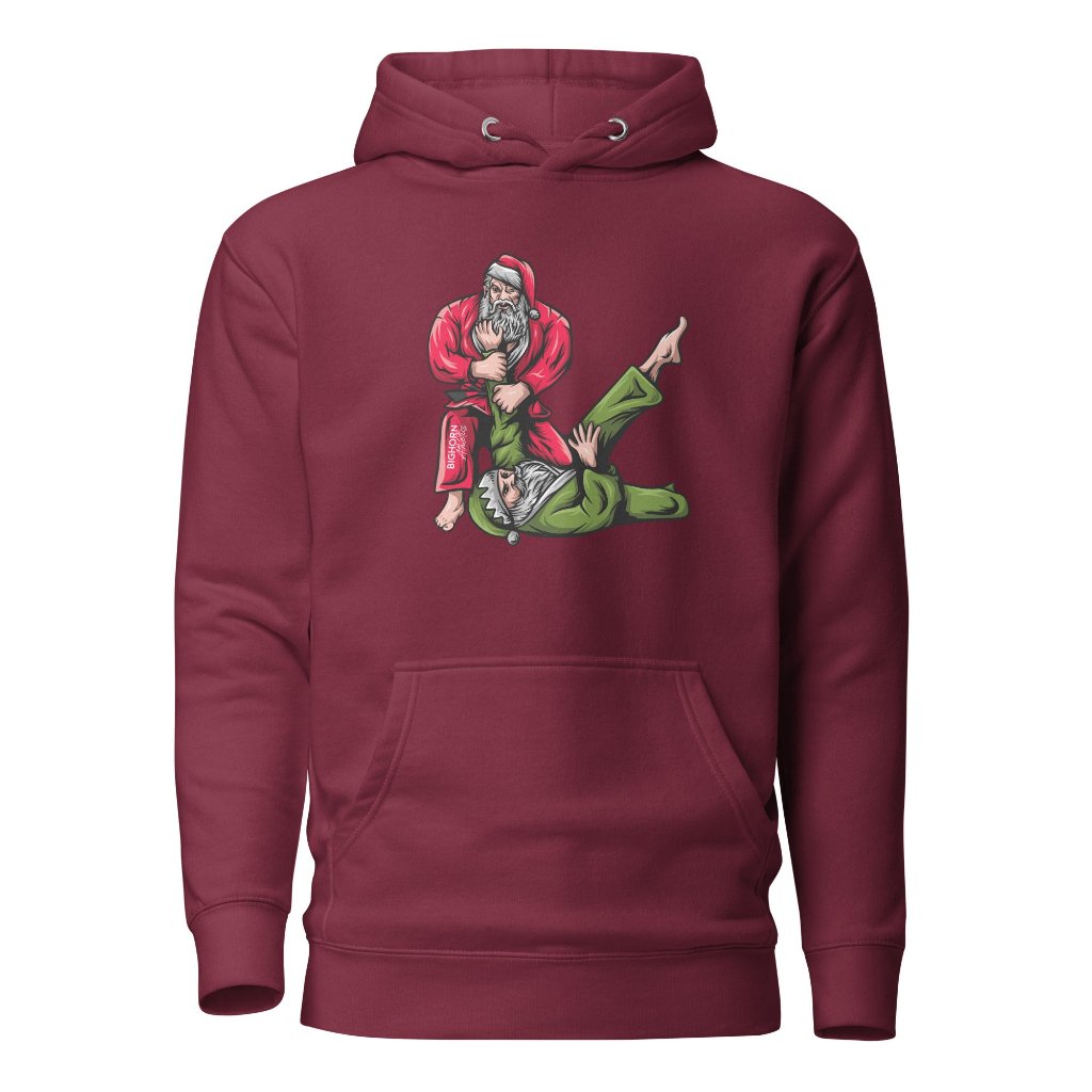 Bighorn Athletics Limited Edition Santa Jiu-Jitsu Hoodie