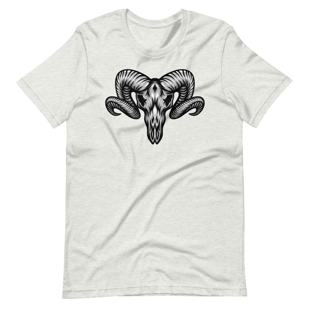 Men&#39;s Bighorn Sheep Skull, Pre-shrunk T-Shirt