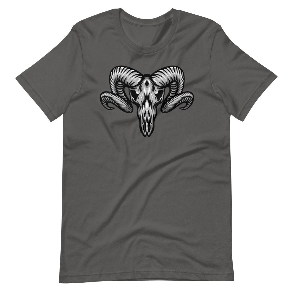 Men&#39;s Bighorn Sheep Skull, Pre-shrunk T-Shirt