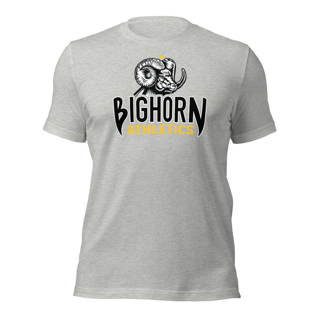 Bighorn Athletics Branded T-Shirt, Pre-Shrunk
