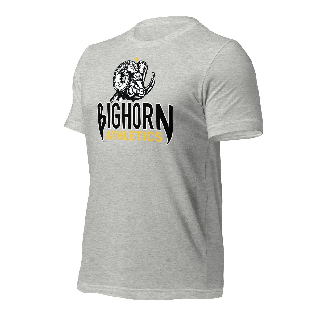 Bighorn Athletics Branded T-Shirt, Pre-Shrunk