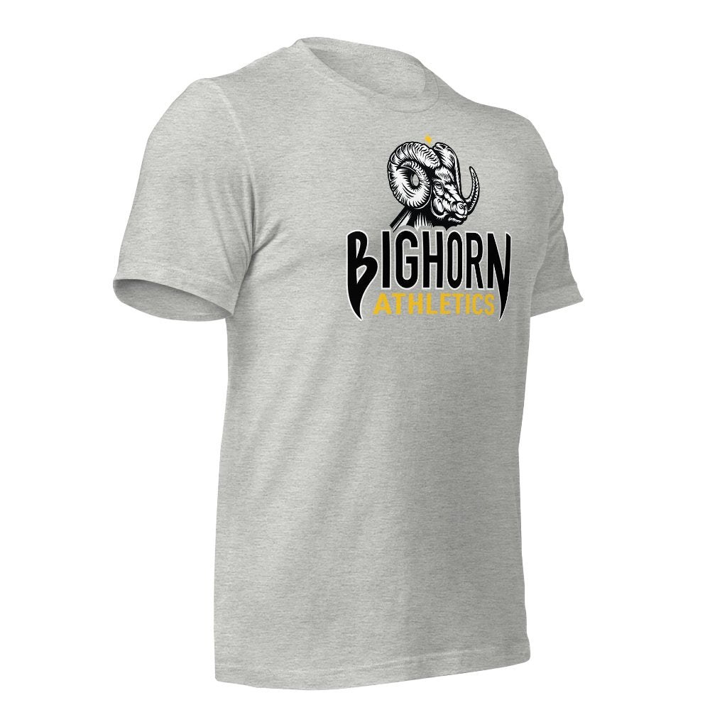 Bighorn Athletics Branded T-Shirt, Pre-Shrunk