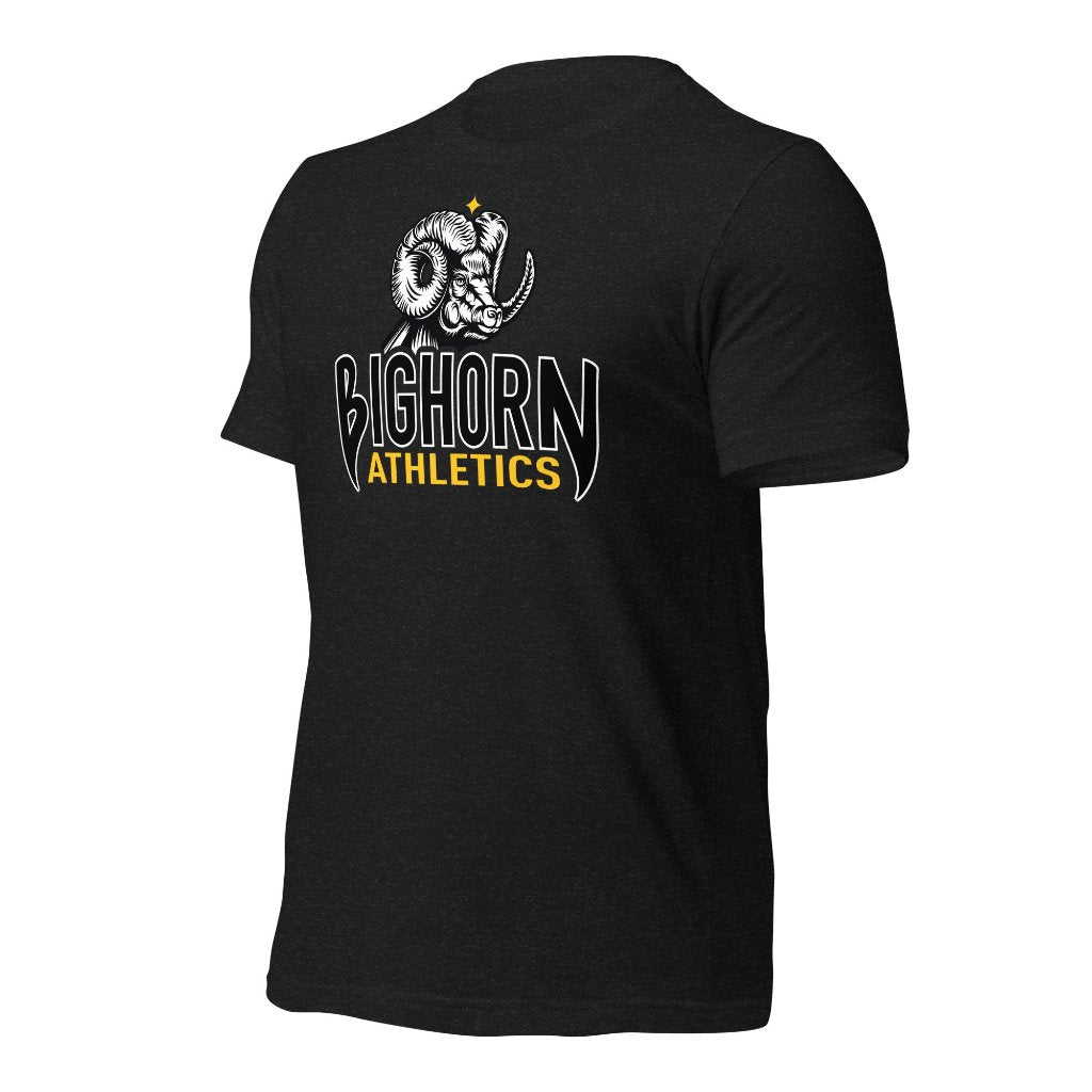 Bighorn Athletics Branded T-Shirt, Pre-Shrunk