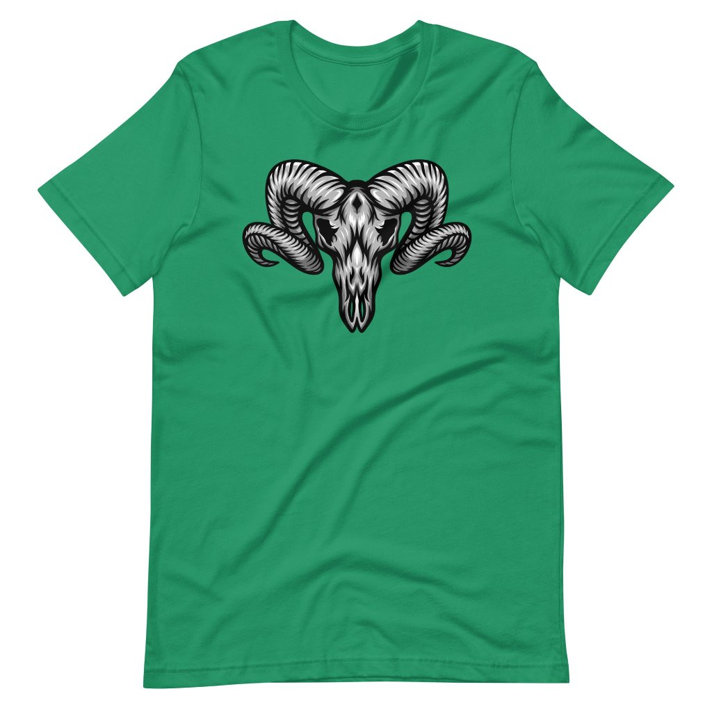 Men&#39;s Bighorn Sheep Skull, Pre-shrunk T-Shirt