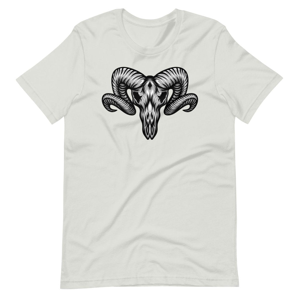 Men&#39;s Bighorn Sheep Skull, Pre-shrunk T-Shirt