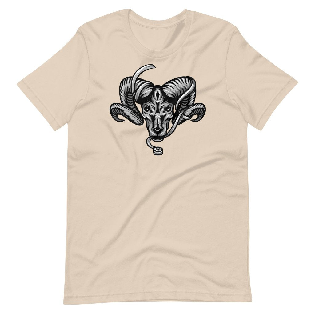 Men&#39;s &quot;Iron Sharpens Iron&quot; Jiu Jitsu Ram, Pre-Shrunk T-Shirt