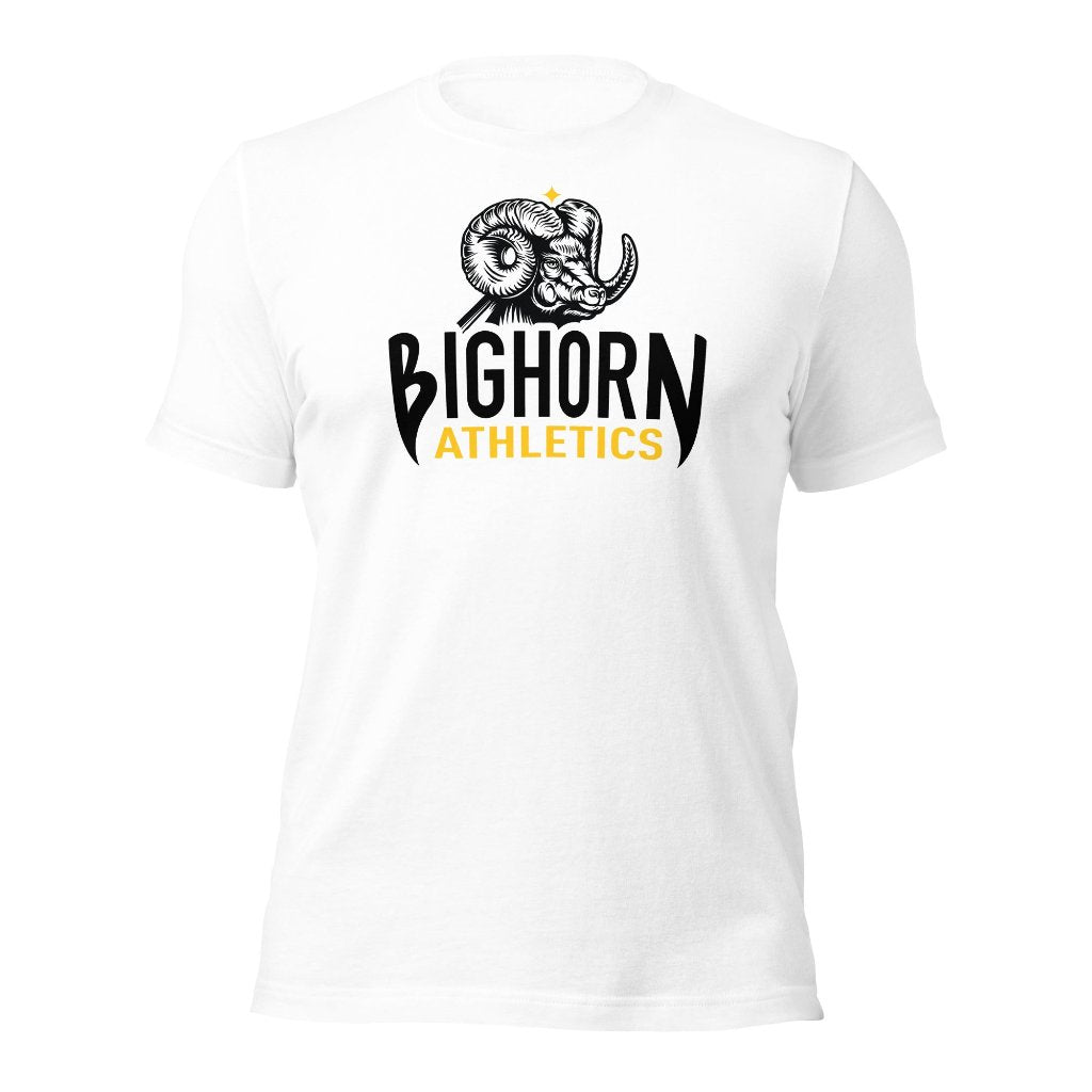 Bighorn Athletics Branded T-Shirt, Pre-Shrunk