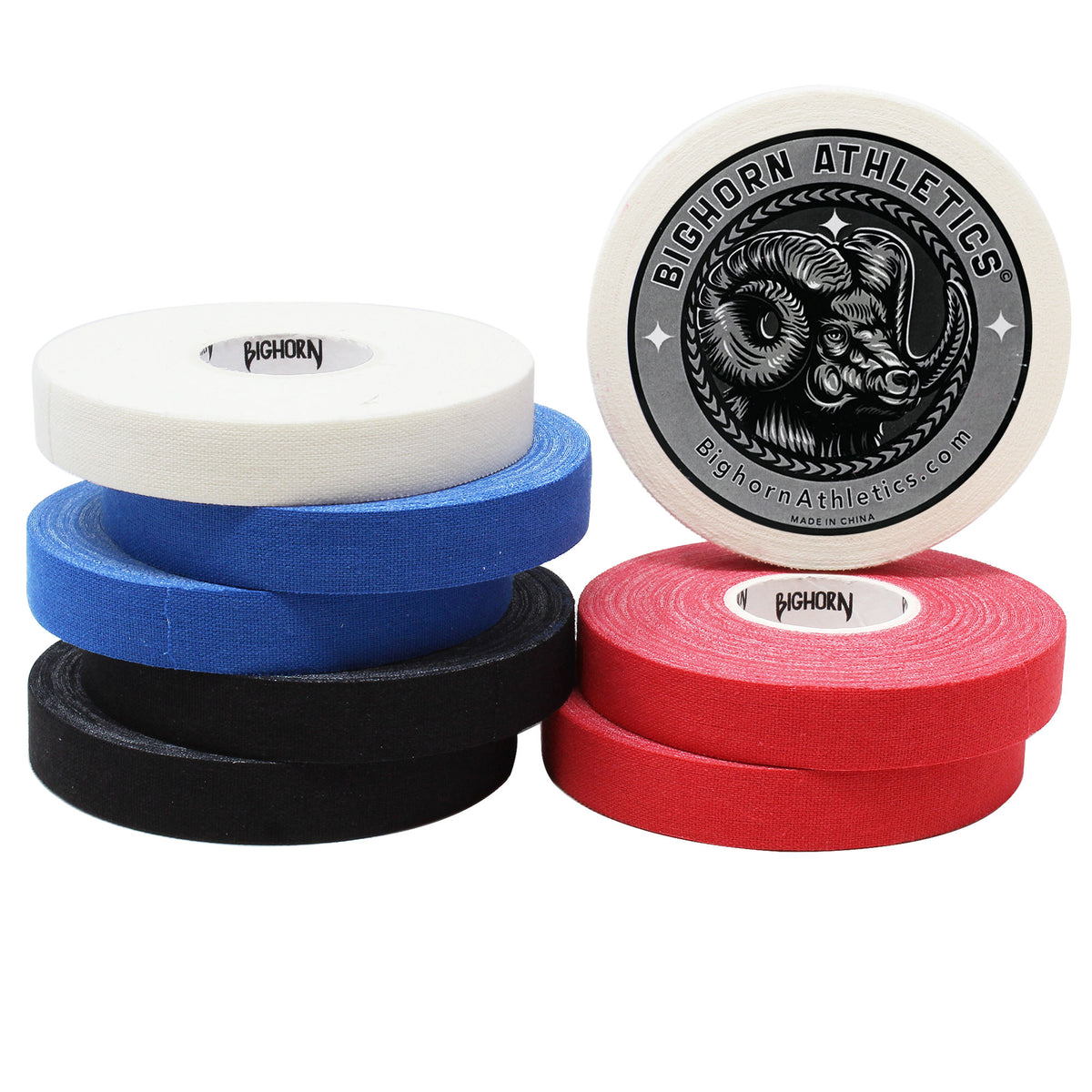 Bighorn Athletics | Jiu Jitsu Finger Tape | 100% Cotton | Black, Blue ...