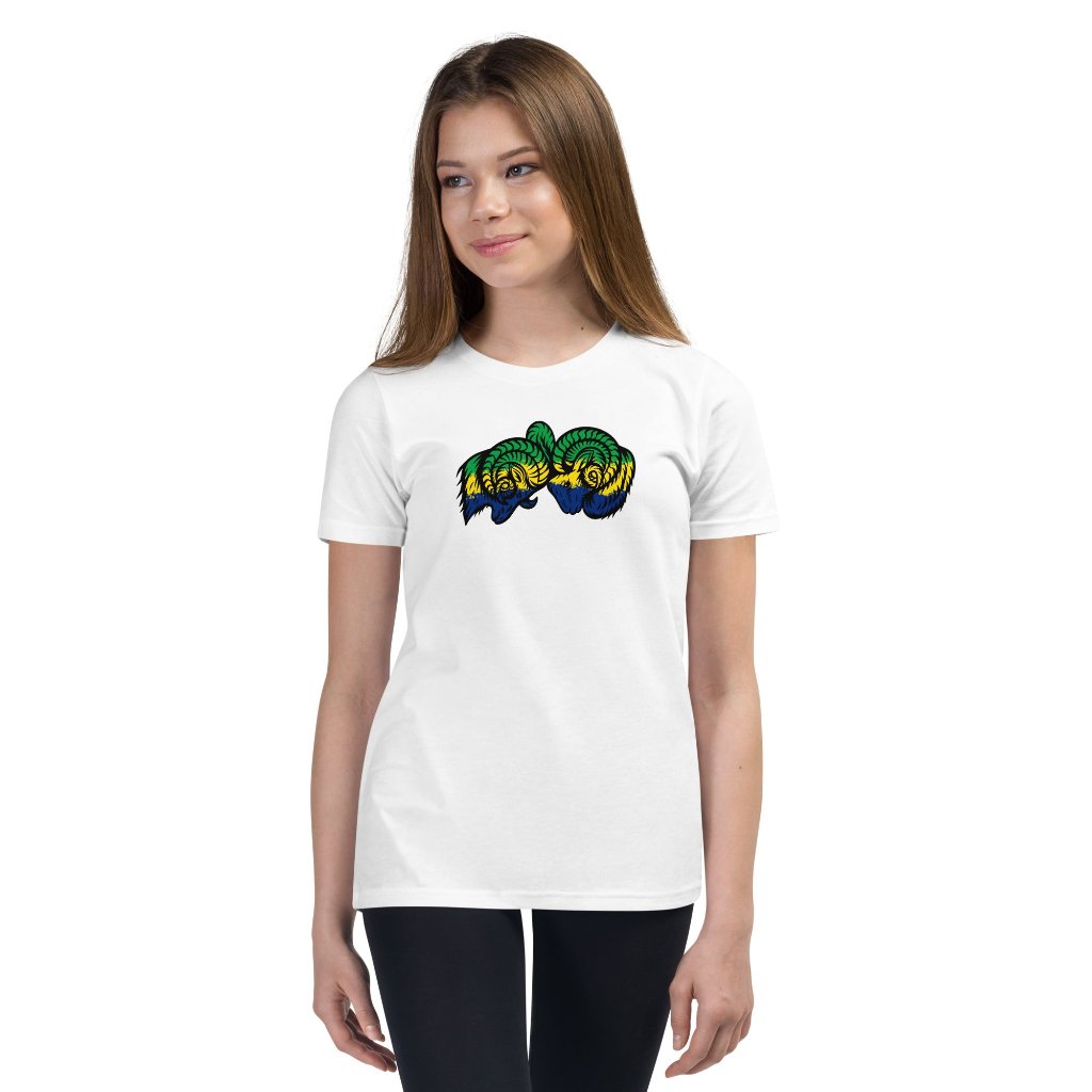 Brazilian Ombre Youth Short Sleeve T-Shirt